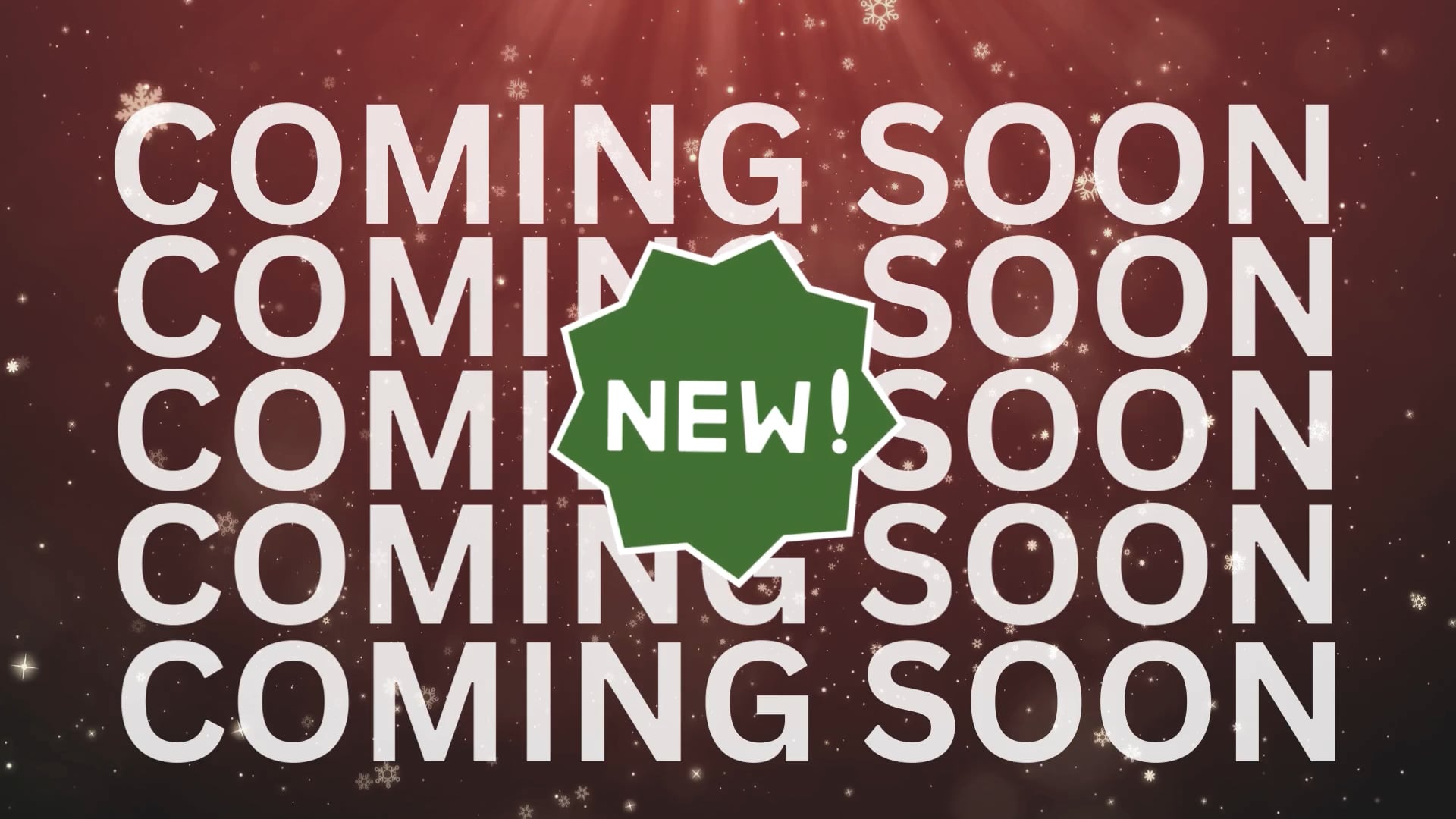 NEW WORKOUT: coming soon ❄️