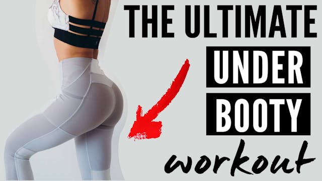 Under Butt Workout : How to target th...