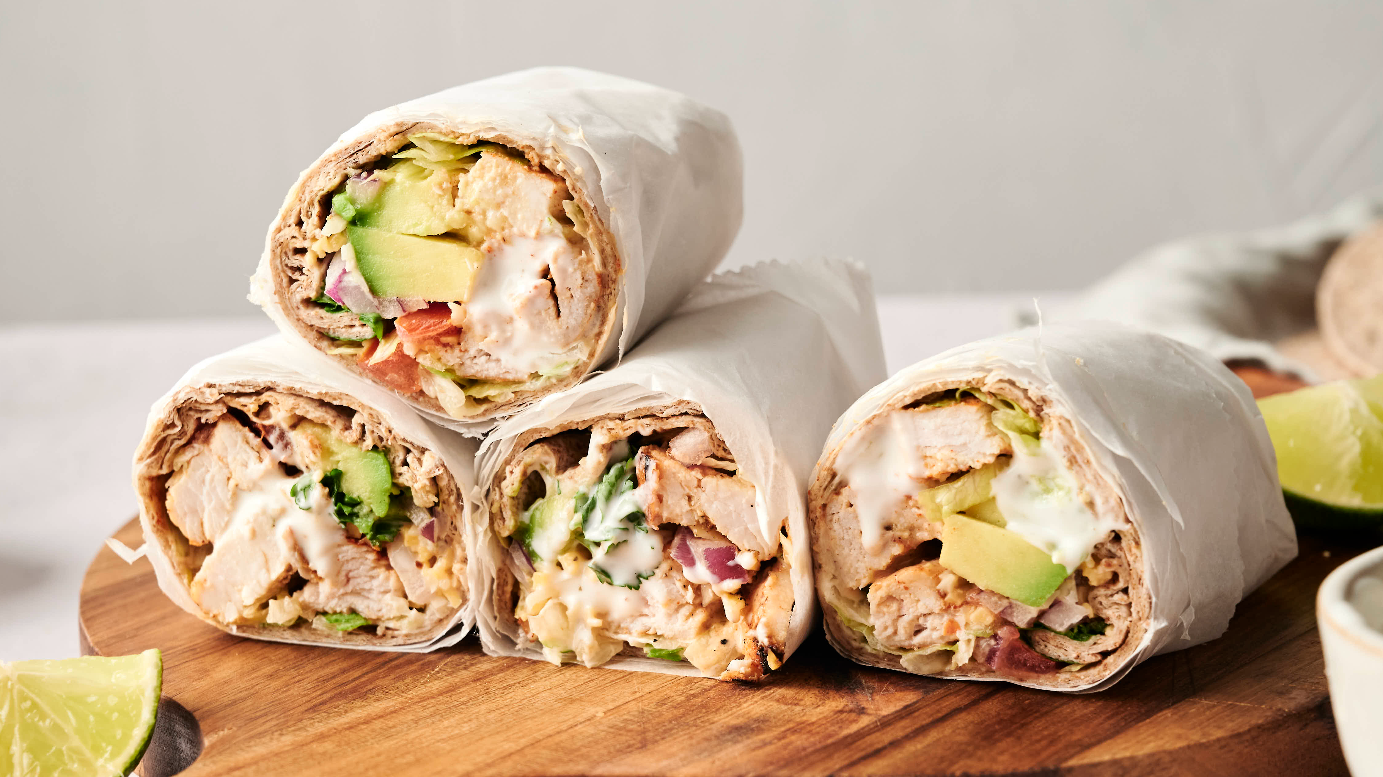 NEW ✨ Chicken Avocado Ranch Burritos
