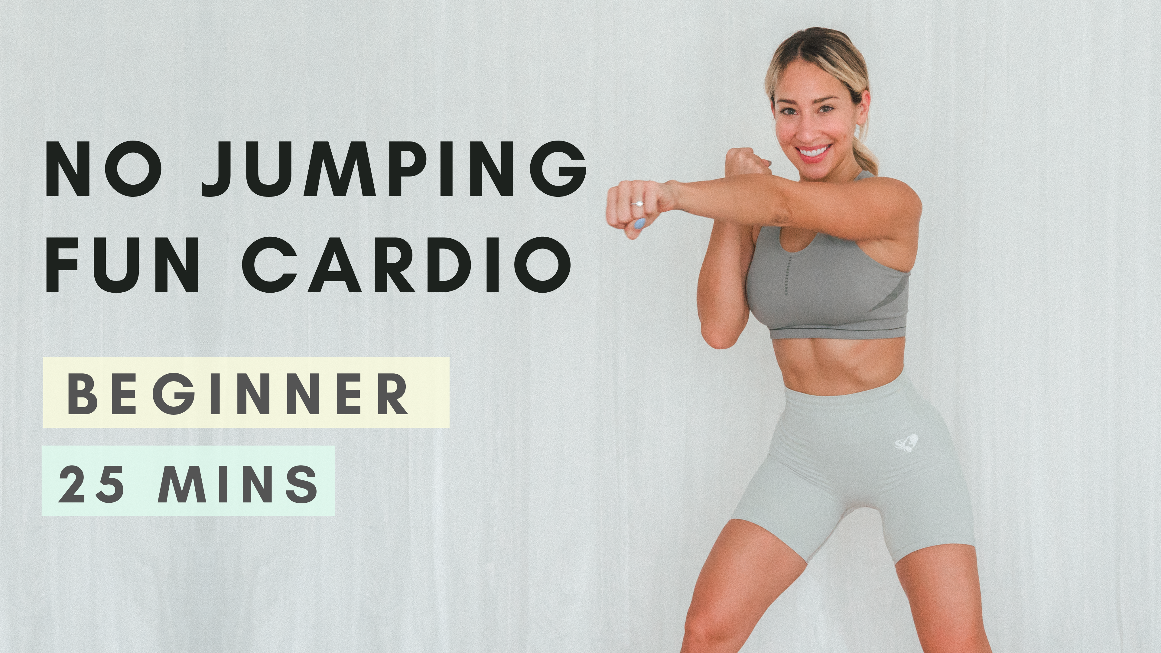 No Jumping Cardio - FUN & Low Impact