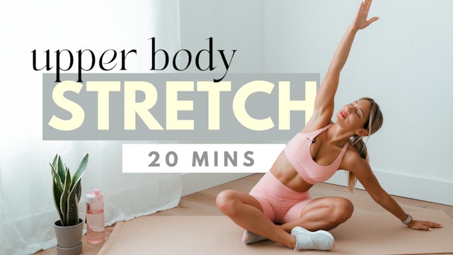 Upper Body & Back Yoga Stretch