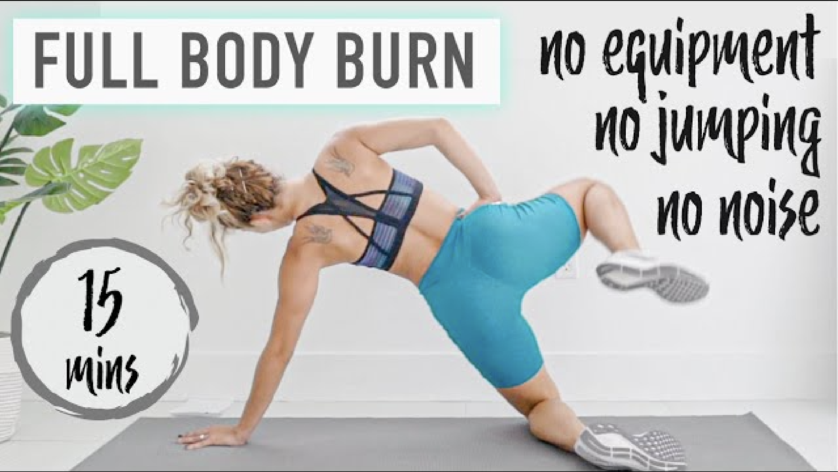 NO JUMPING, LOW IMPACT *Full Body* HOME WORKOUT