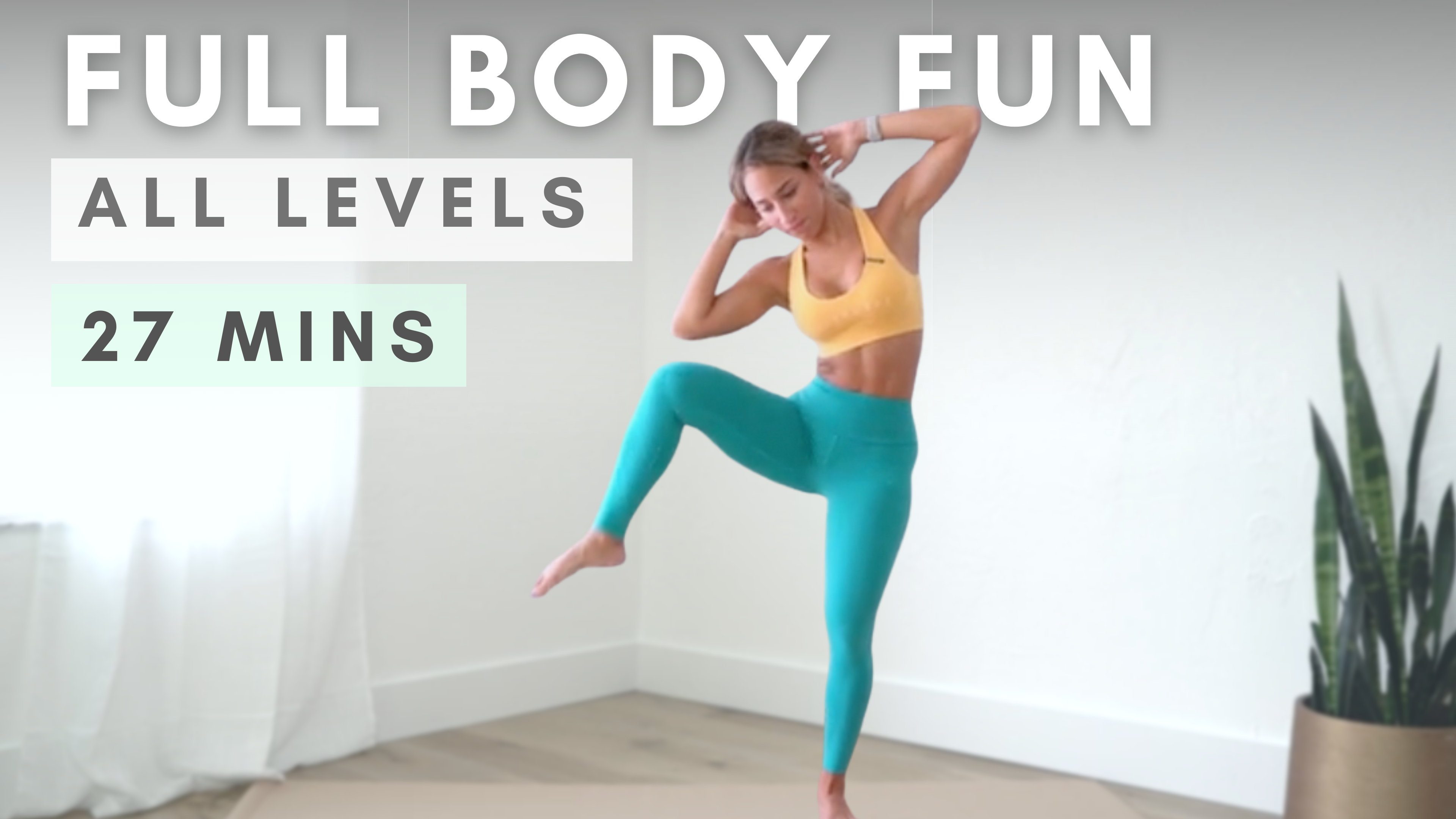 FULL BODY WORKOUT - Beginner Friendly & Low Impact!
