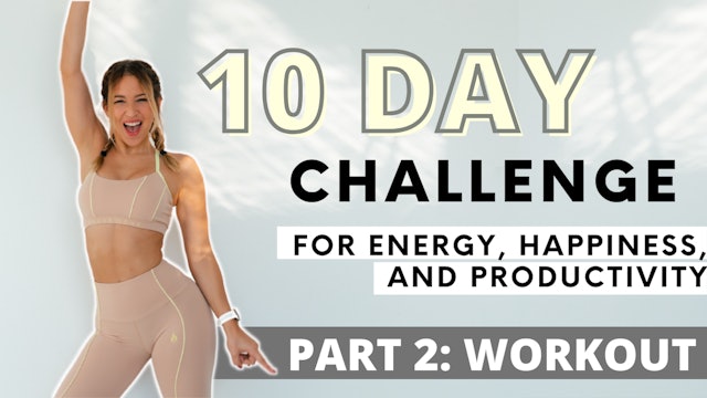 10 DAY MORNING YOGA WORKOUT CHALLENGE: Workout