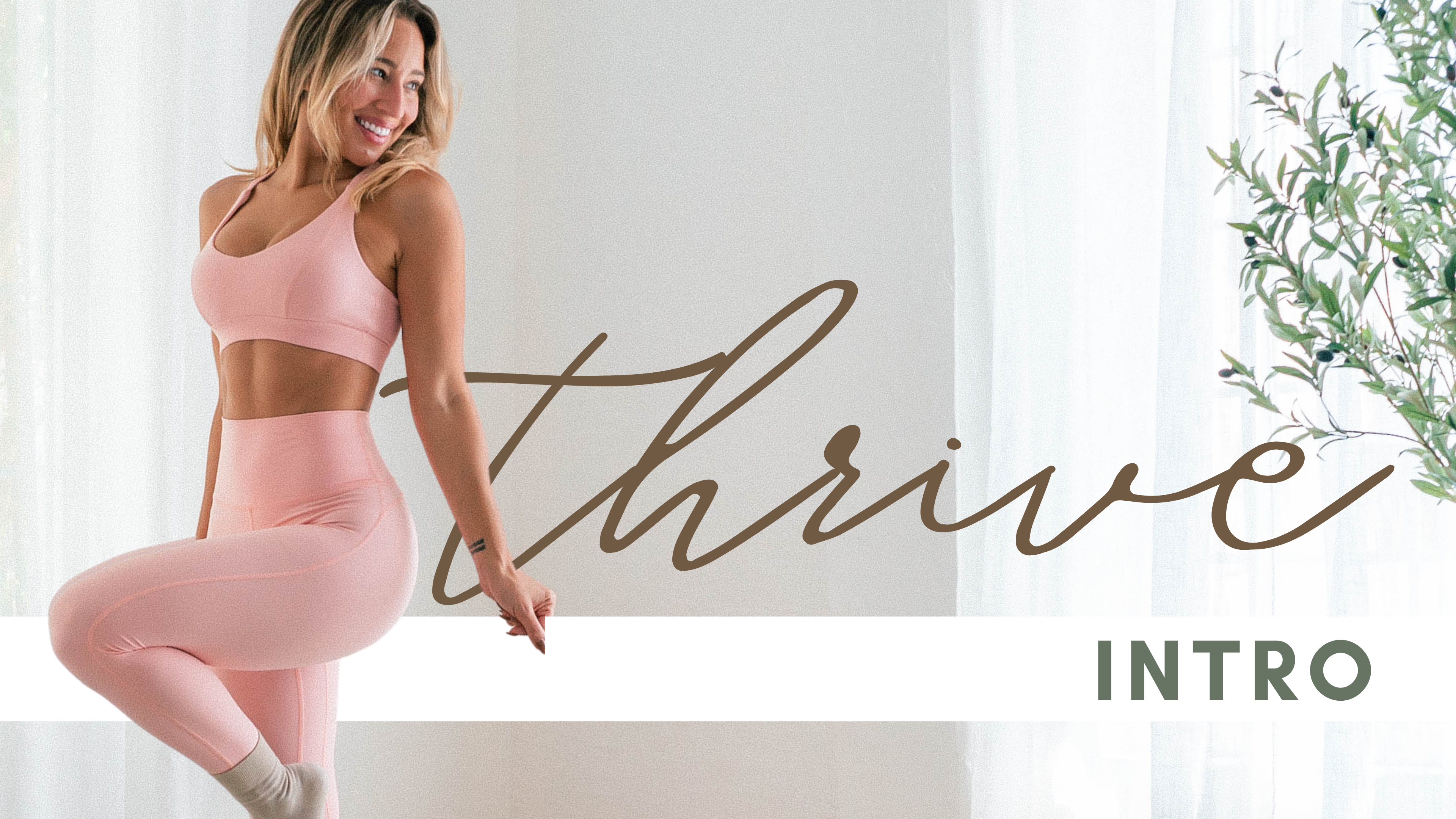 THRIVE CHALLENGE: INTRO