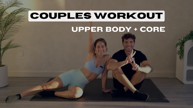 UPPER BODY + ABS | Couples Workout 