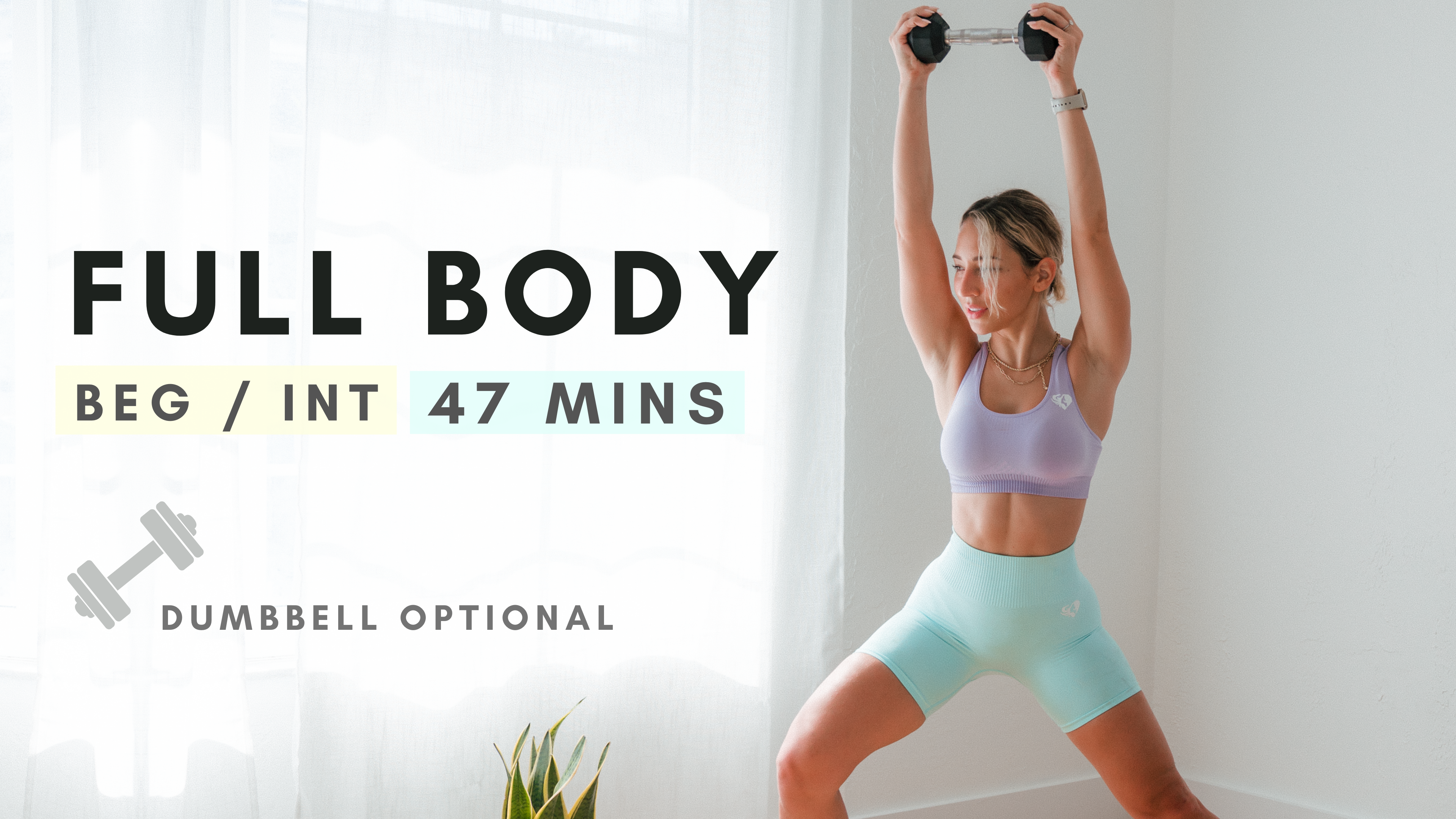 Full Body BURN | Dumbbell Optional