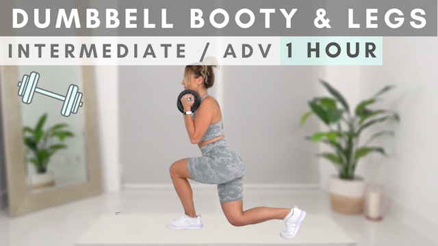 DUMBBELL BOOTY & LEGS Workout 