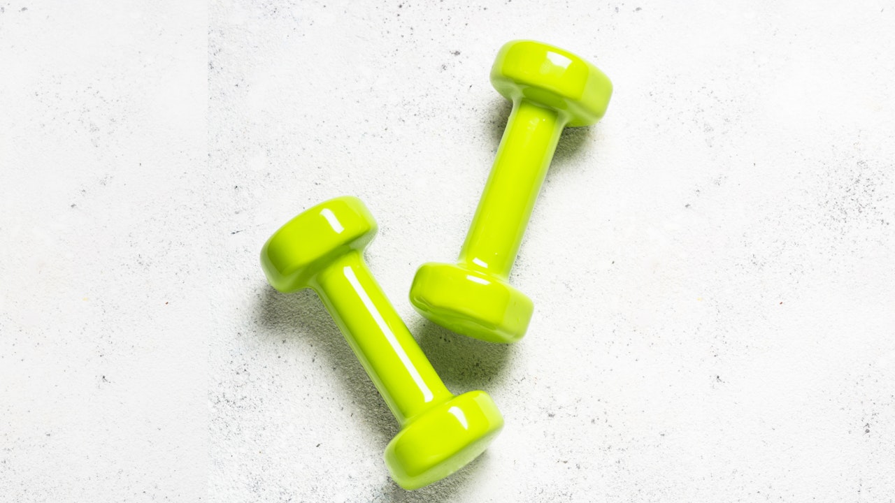 WITH DUMBBELLS