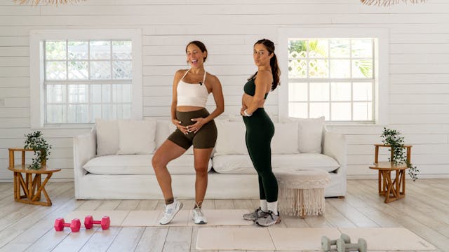 Intermediate Legs & Glutes | 2nd Trim...