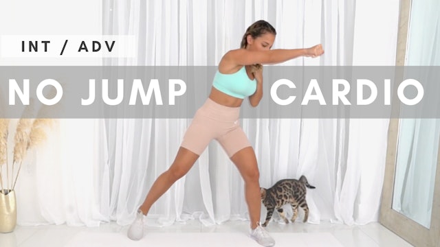 NO JUMPING Intense Workout | Fast-Paced Cardio