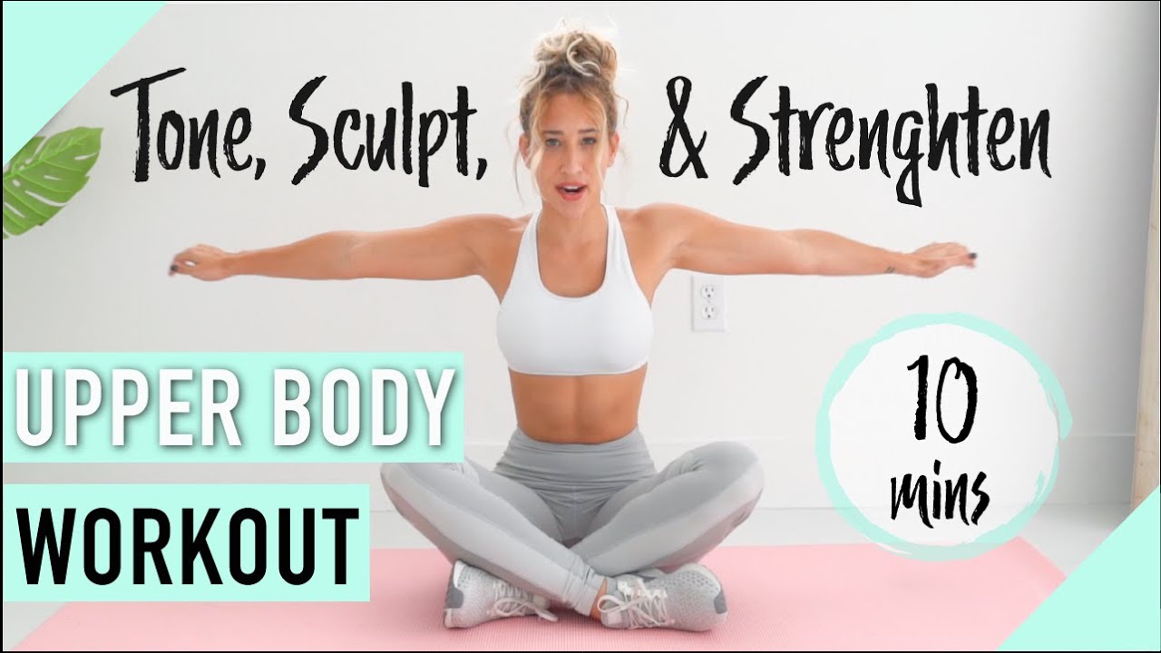 Arm, Shoulder, & Back Workout | HOME WORKOUT, No Equipment 