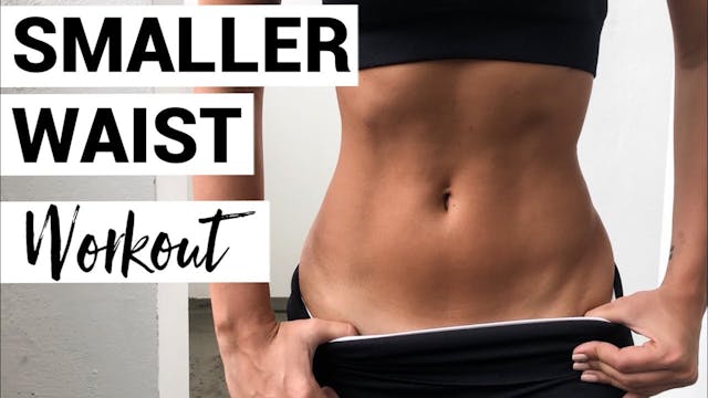 Smaller Waist Workout - from HOME! by...