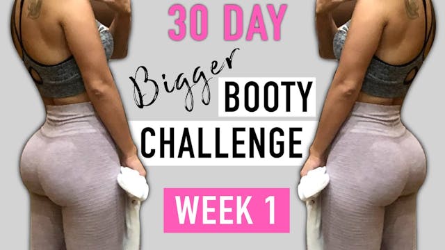 BIGGER BOOTY WORKOUT CHALLENGE || WEE...
