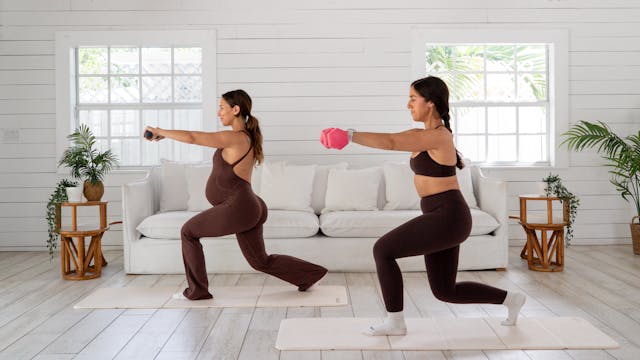 FULL BODY DUMBBELLS | 3rd Trimester P...