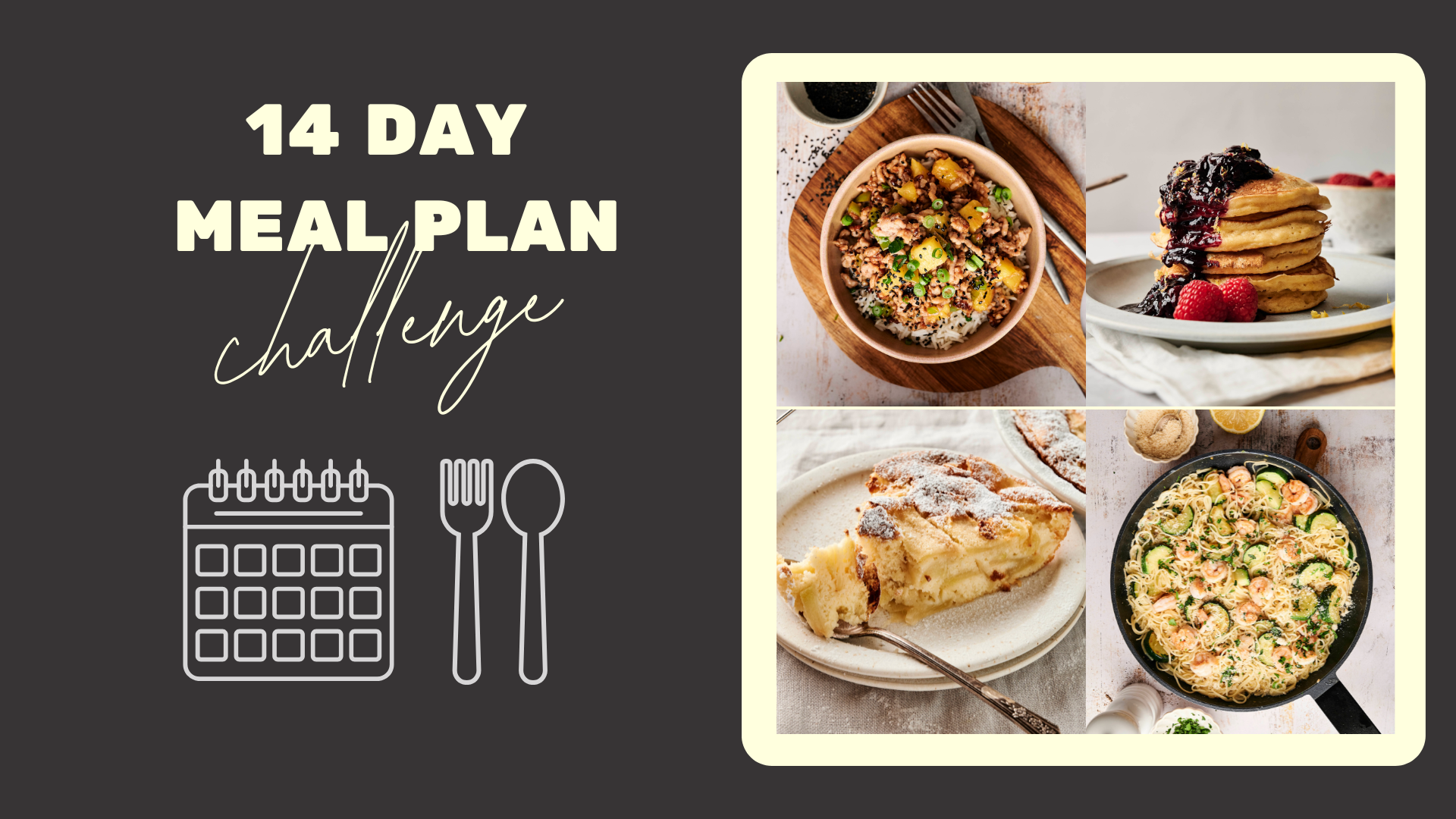14 DAY MEAL PLAN