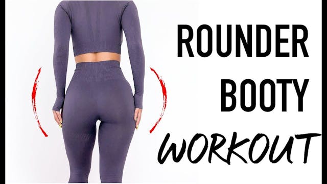 🍑ROUNDER BOOTY WORKOUT 🍑 by Vicky Jus...