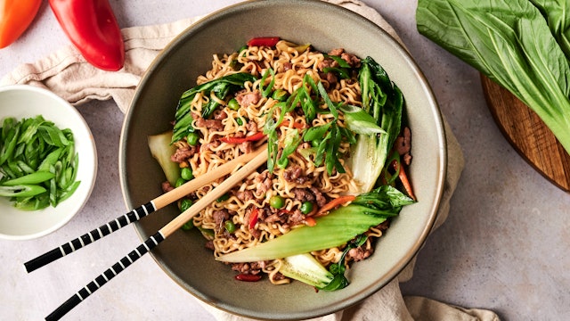 Beef Noodle Stir Fry