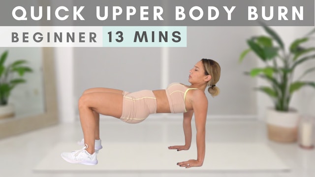 Beginner UPPER BODY | Build strength in 10 mins