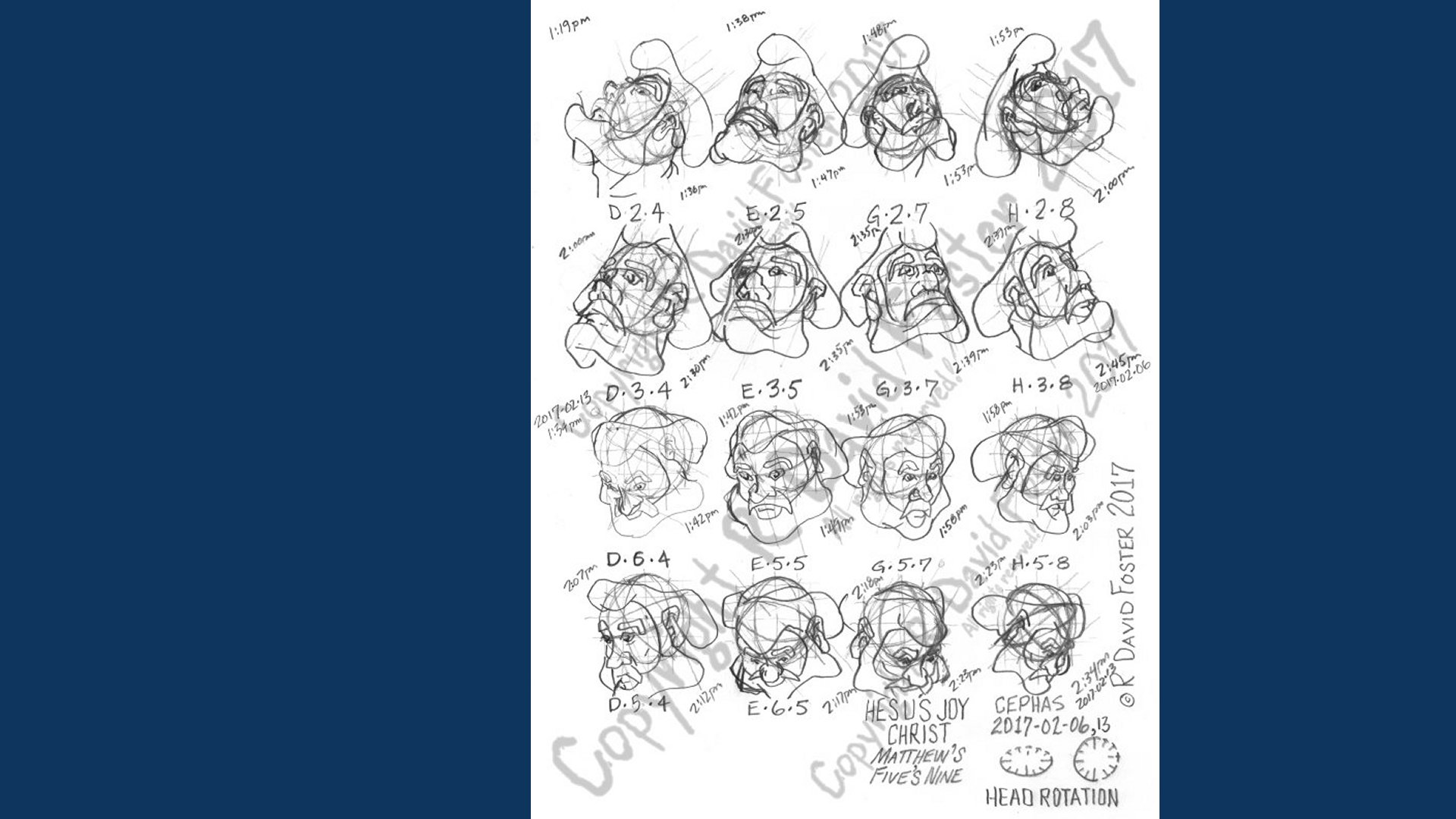 2017 Head Rotations Series Collection