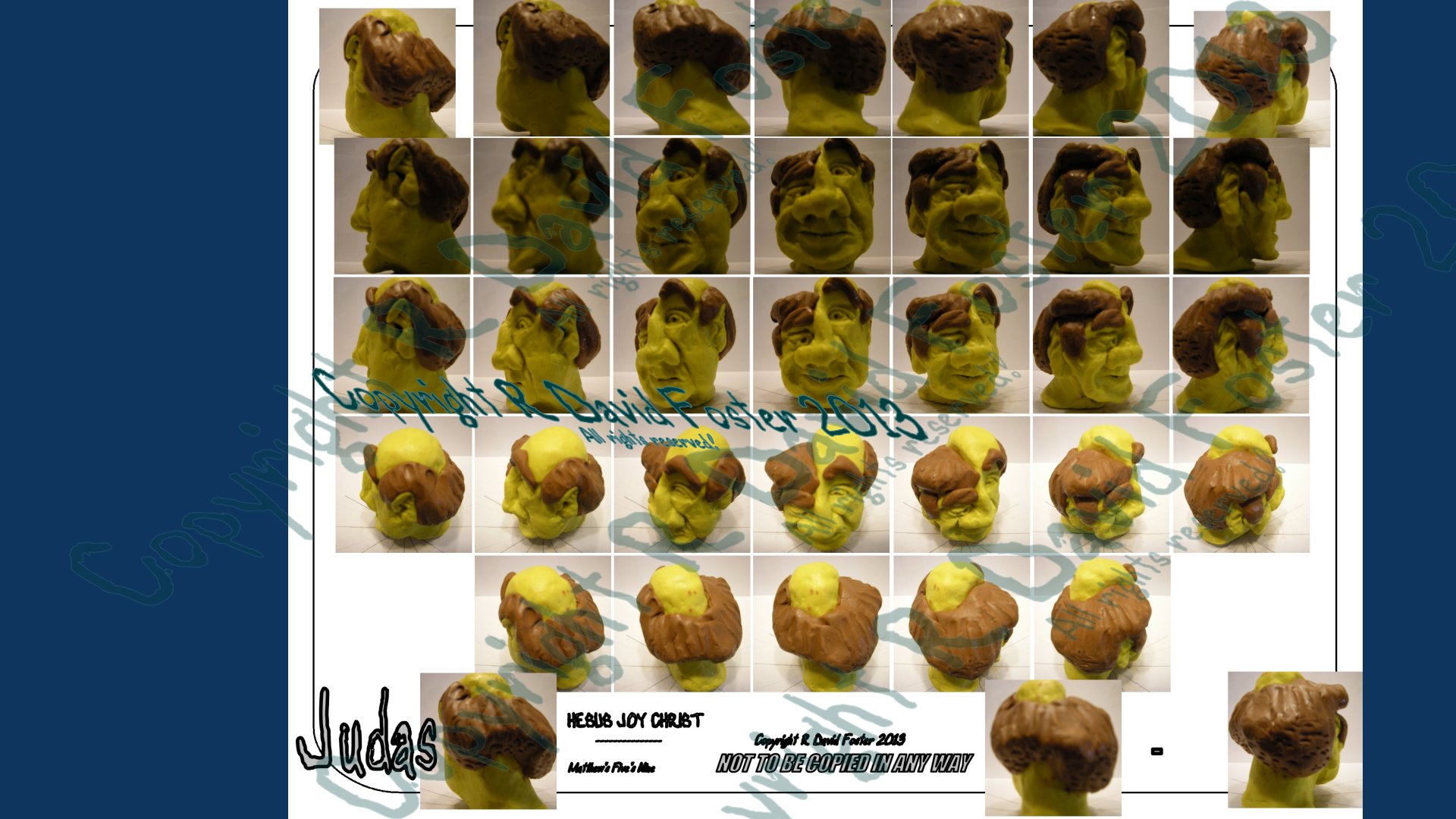 2013 Plasticene Heads