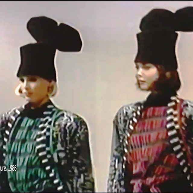 Louis Feraud  Haute Couture 1986 Fashion Show