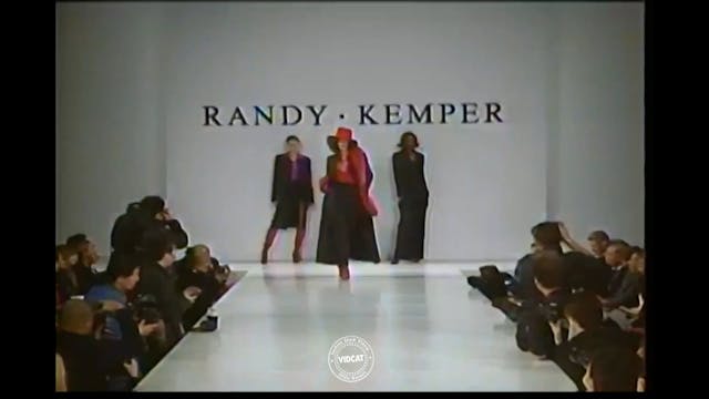 Randy Kemper Fall 1995 Fashion Show