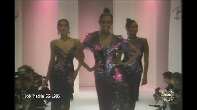 Bob Mackie Spring 1986 Fashion Show