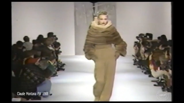 Claude Montana Fall 1988 Fashion Show