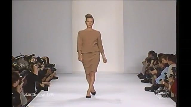 Calvin Klein Fall 1995 Fashion Show