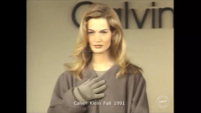 Calvin Klein Fall 1991 Fashion Show