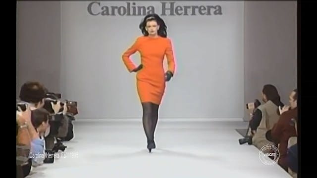 Carolina Herrera Fall 1995 Fashion Show