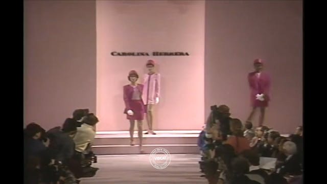 Carolina Herrera Spring 1991 Fashion ...