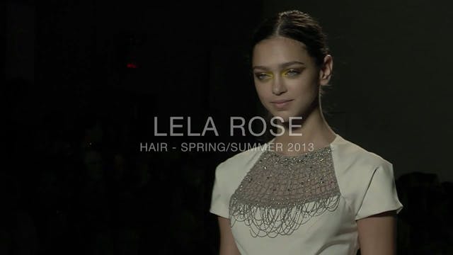 Backstage Hair: Lela Rose