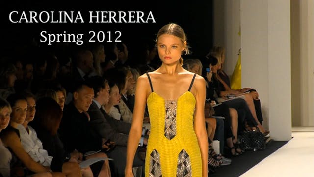 Carolina Herrera Spring 2012 Fashion ...