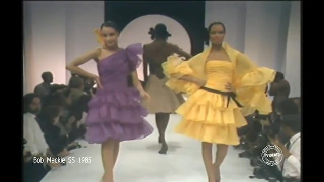 Bob Mackie Spring 1985 Fashion Show