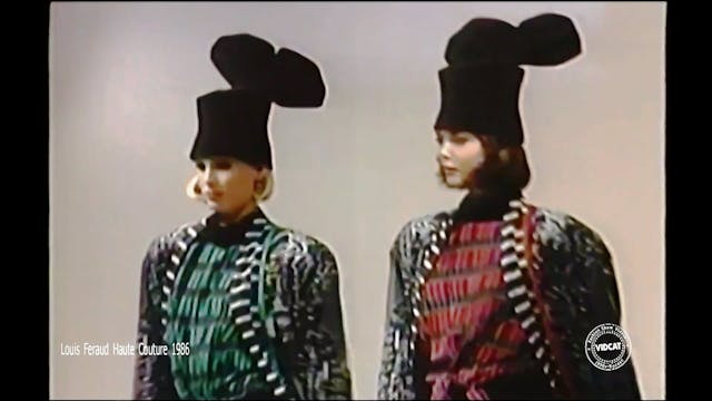 Louis Feraud  Haute Couture 1986 Fash...