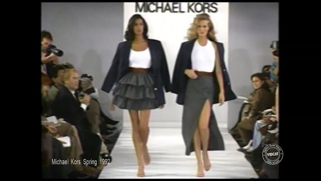 Michael Kors Spring 1992 Fashion Show