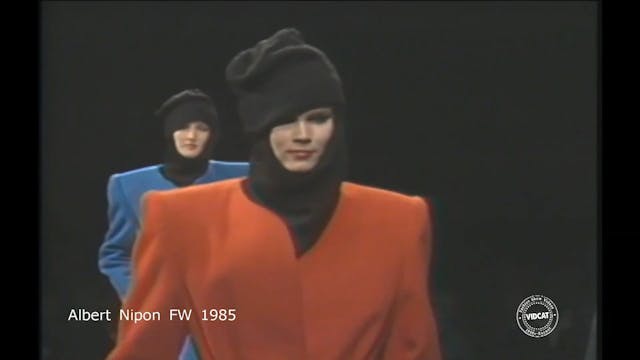 Albert Nipon Fall 1985 Fashion Show