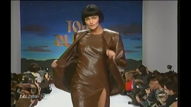 Todd Oldham Fall 1995 Fashion Show