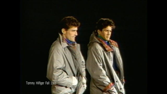 Tommy Hilfiger Fall 1986 Fashion Show