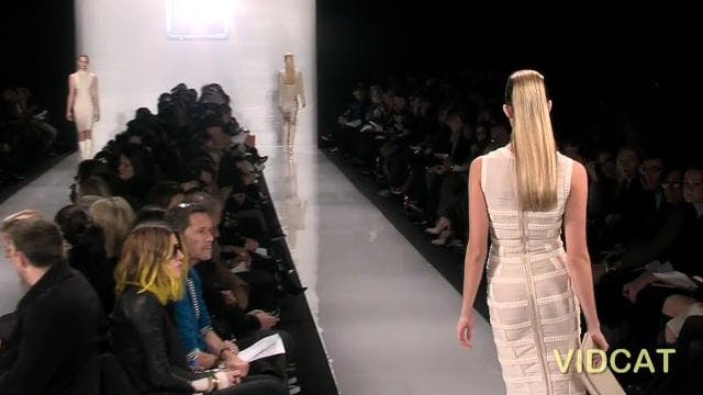 Herve Leger Fall 2011 Fashion Show