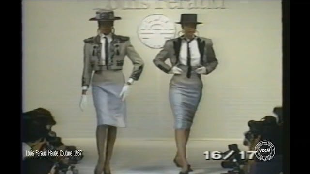 Louis Feraud  Haute Couture 1987 Fash...