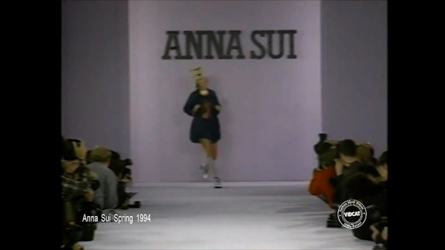 Anna Sui Spring 1994 Fashion Show