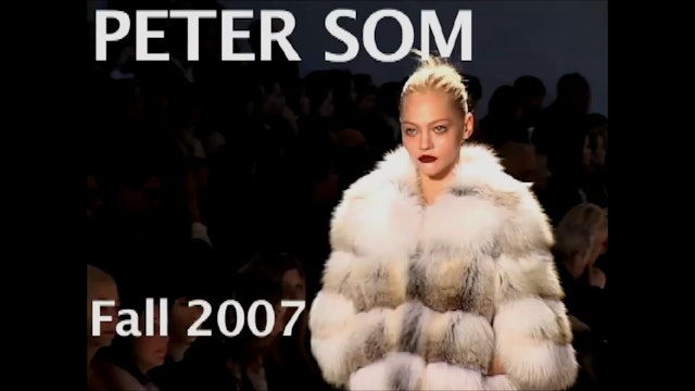 Peter Som Fall 2007 Fashion Show