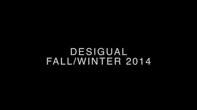 Desigual Fall 2014 Fashion Show