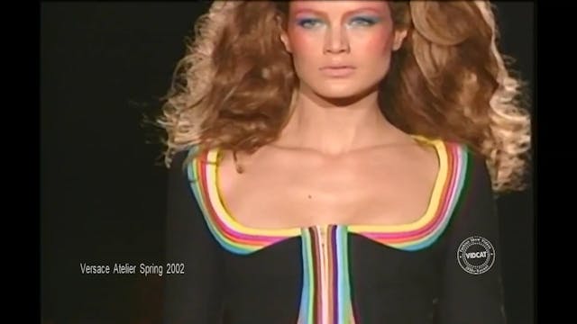 Versace Atelier Spring 2002 Fashion Show