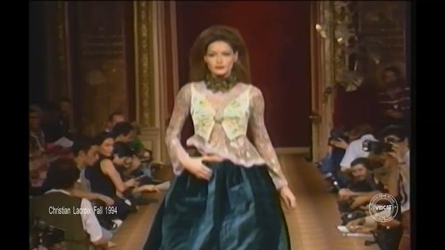 Christian Lacroix Couture Fall 1994 F...