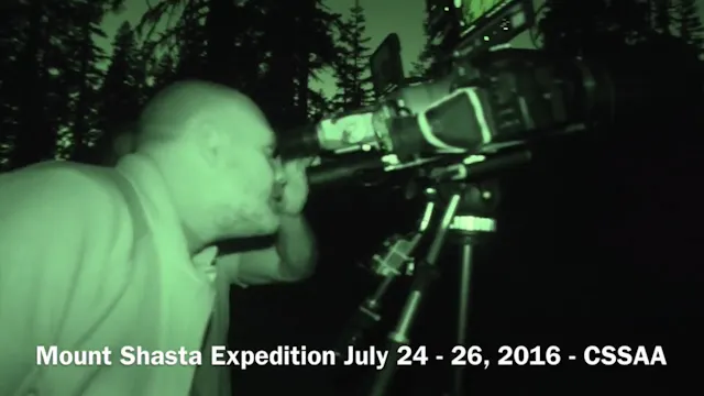 Mount Shasta UFO _ UFE _ Sky Anomalies Expedition - CSSAA - July 24 - 26, 2016