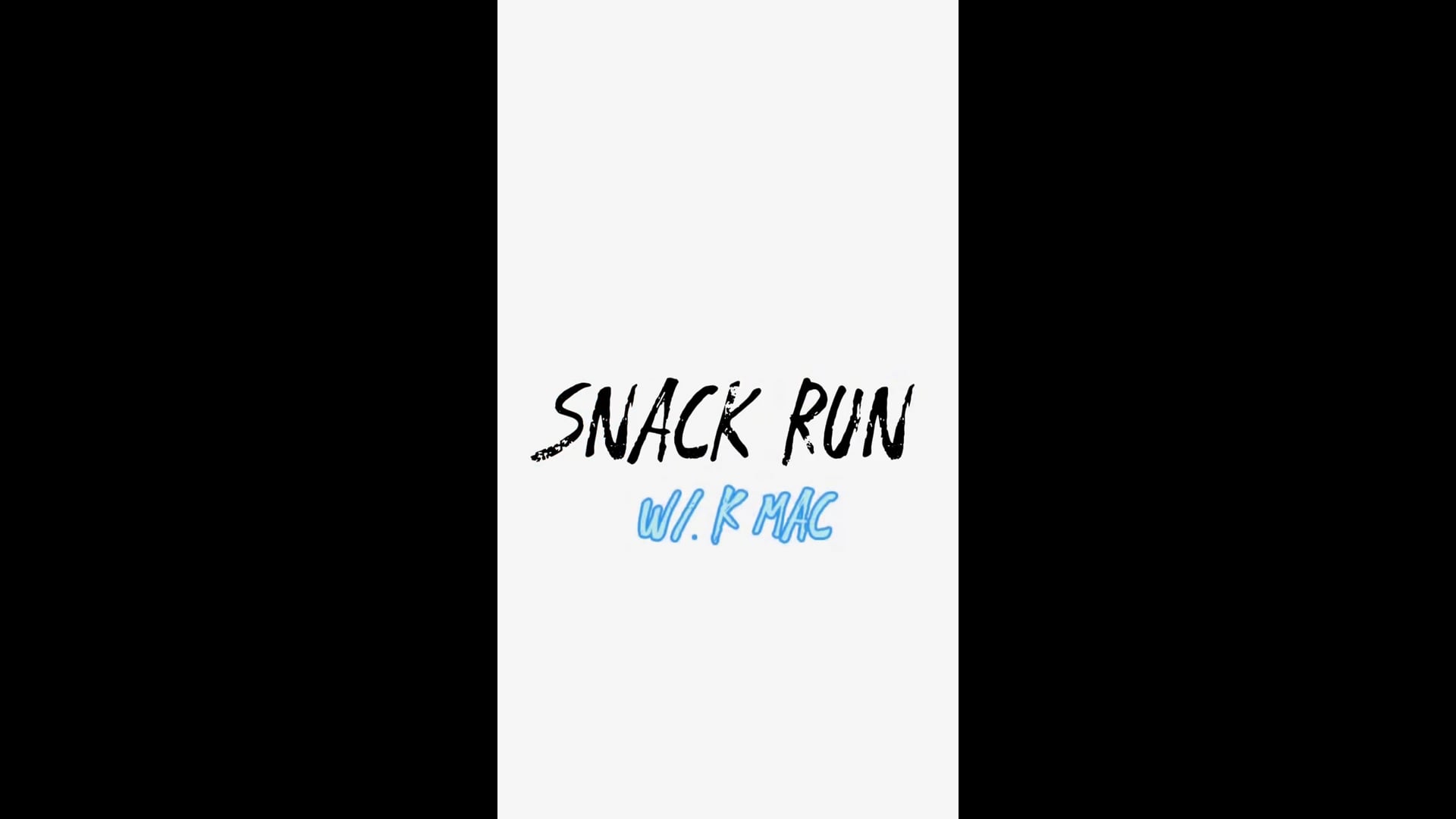 “SNACK RUN” W/ @solefeverradio aka K. Mac (Episode 35)